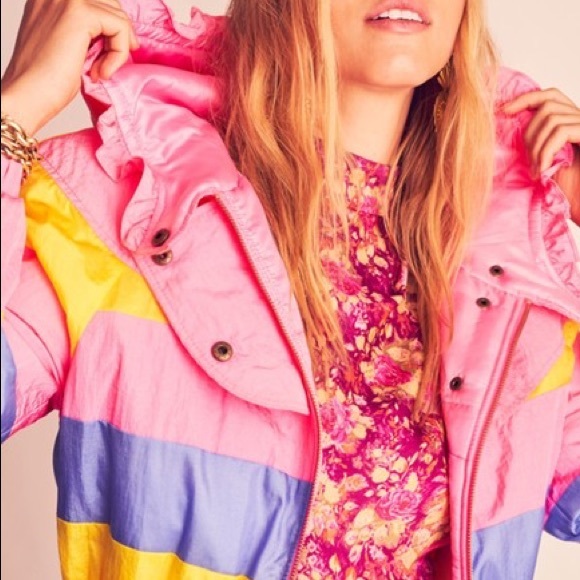 loveshackfancy rainbow puffer jacket NWT - Picture 4 of 6